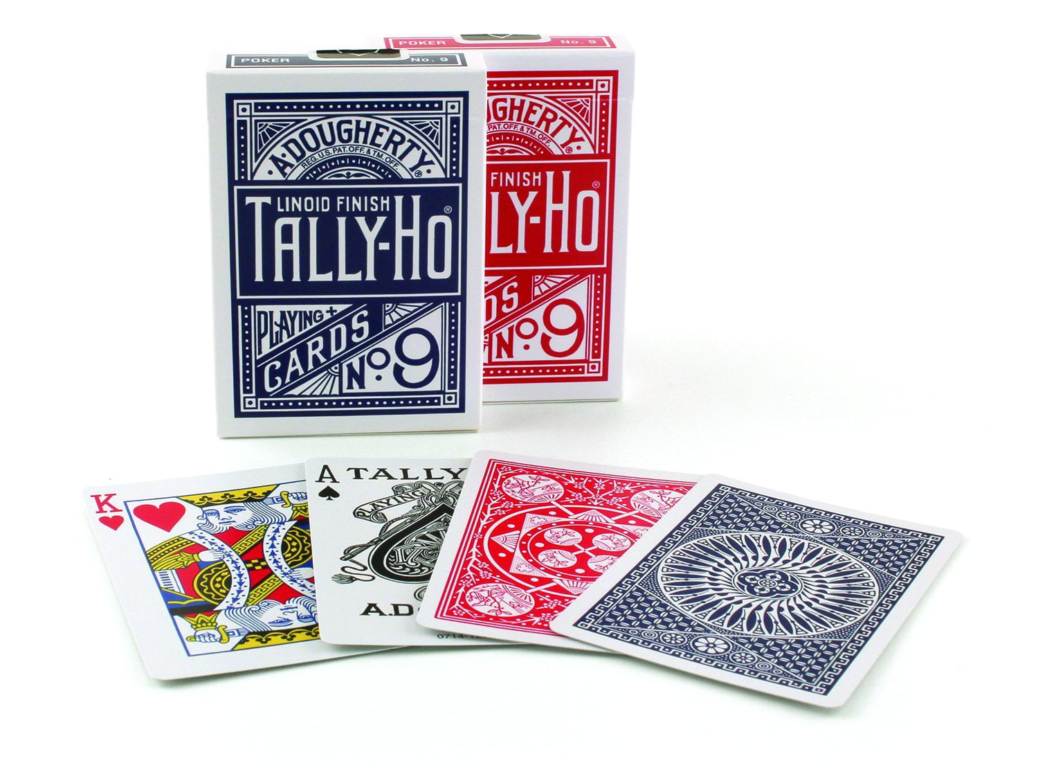 12 DECKS BICYCLE TALLY HO CIRCLE PLAYING CARDS STANDARD INDEX NEW 