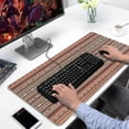 thumbnail image 2 of Long Mouse Pads for Desk,Boho Red Striped Ethnic Pattern Desk Mats on Top Of Desks, Desk Mouse Pad Extra Large with 3mm Non-Slip Base and Stitched Edge for Gaming,Office,Work,Home 31.5"x15.7", 2 of 6