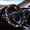 Colorful Hippie Floral Black, variant on COEQINE Leopard Print Car Steering Wheel Cover Universal 15 Inch Anti-Slip Auto Steering Wheel Protector Car Accessories for Women Men, Black Brown