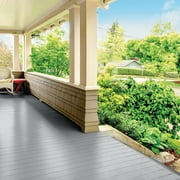 Glidden Porch & Floor 1 gal. Light Gray Satin Interior/Exterior Paint with Primer