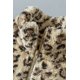 thumbnail image 3 of ABPHQTO Sudadera de forro polar con cremallera de cuarto de leopardo de mamá a juego con la familia marrón para mujer, 3 of 5