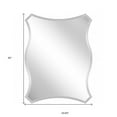 thumbnail image 4 of Scalloped Quatrefoil Glass Mirror, 4 of 8