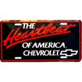 thumbnail image 1 of Chevy Heartbeat of America License Plate, 1 of 2