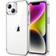 thumbnail image 1 of Funda para iPhone 14 de 6,1 pulgadas, funda protectora antiamarilleo a prueba de golpes, cubierta trasera transparente antiarañazos (transparente), 1 of 5