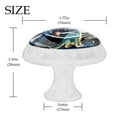 thumbnail image 4 of 4 Pcs Cartoon Dinosaur Knobs for Kitchen Cabinet Cupboard Dresser Bookcase Drawer Pulls Handles Round Home Decor, 4 of 8