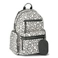 thumbnail image 4 of Madden NYC 18.5" Women's Dome Backpack with Front Pocket and Removable Pouch, Smiley, 4 of 5