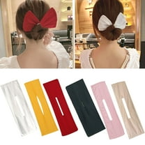 SPRING PARK Women Styling Clip Bun Maker Hair Twist Braid Fabric Ponytail Tool Accessories