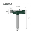 thumbnail image 3 of 4PCS CNC Spoilboard Surfacing Router Bits, 1/4 Inch Slab Carbide Flattening Router Bit Set Rabbet Slot Cutter, 3 of 6