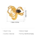 thumbnail image 3 of Clip para las orejas de Halloween para chicas adolescentes, pendientes minimalistas con tachuelas, pendientes de moda, 3 of 7