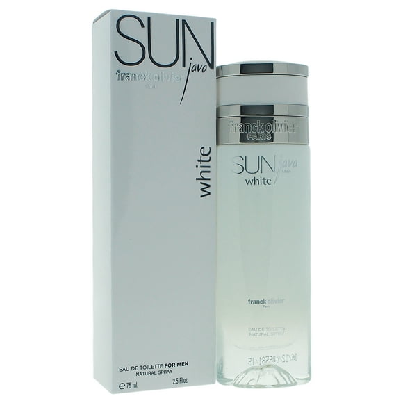 Sun Java White de Franck Olivier pour Homme - Spray EDT 2,5 oz