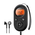 thumbnail image 1 of Personal Pocket Radio AM/FM Rechargeable Radio with Long Battery Life, Stereo Headphones, Sleep Timer, 1 of 7