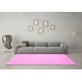 thumbnail image 3 of Ahgly Company Indoor Square Oriental Pink Traditional Area Rugs, 3' Square, 3 of 4