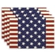 thumbnail image 2 of 4PC Placemats Independence Day Flag Placemats Home Kitchen Insulated Linen Western Placemats, 2 of 6