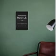 thumbnail image 5 of Hustle Verb Inspirational Canvas Wall Art Inspirational Entrepreneur Quotes Canvas Painting Modern Inspiring Poster Framed Art Decoration Home Office Decoration Ready to Hang12x18, 5 of 6