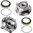thumbnail image 3 of Detroit Axle - 4pc Wheel Bearing & Hubs Kit for 4WD 2005-2020 Toyota Tacoma, 4 Front and Rear Wheel Bearing and Hubs Assembly Replacement, 3 of 8