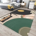 thumbnail image 3 of Dreammotif Record Music Rug, Area Rugs For Living Room, Game Room Decor, Bedroom Decor For Teens, Colorful, Modern, Large Bedroom Rug, 3 of 8