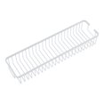 thumbnail image 2 of Estante de almacenamiento resistente con marco de metal decorativo, resistente al desgaste Blanco, 2 of 8