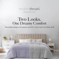 thumbnail image 5 of Modern Threads Reversible Purple & Silver Adult Down Alternative Comforter, King, 5 of 8