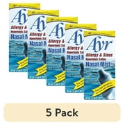 (5 pack) Ayr Nasal Mist Allergy and Sinus 50 mL
