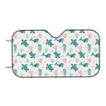 thumbnail image 7 of Haiem Turtles And Seahorses Car Windshield Sun Shade - Blocks UV Rays Sun Visor Protector, Sunshade to Keep Your Vehicle Cool, Universal Fit SUV Van Sedan-Small, 7 of 7
