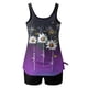 thumbnail image 5 of Traje de baño de dos piezas para mujer, trajes de baño para mujer, traje de baño de dos piezas de moda con estampado y cintura alta para mujer, 5 of 7