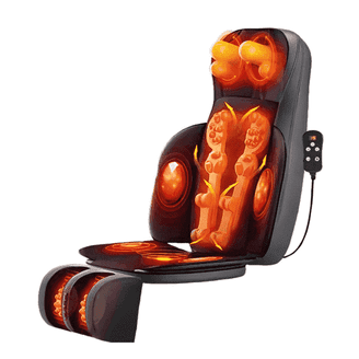 Ucomfy 8954 Leg and Foot Massager with Heat Option, Red/Black