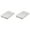 A 2PCS, variant on Small Cutlery Tray Narrow Small Drawer organizer Tray Utensil Holder for Drawer Divider Flatware,Cutlery,Spoon Drawer Storage Tray Flatware organizer 1PCS