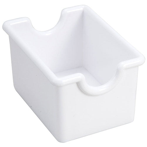 White Plastic Sugar Packet Holder CADDY for sale online 