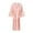 z02-Pink, variant on Bathrobes for Women Long Length Cotton His and Hers Robes Flannel Long Length Matching Robes for Couples Warm Thickened Bathrobe Plus Size Shower Robe