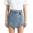 thumbnail image 2 of JLMSPLWG Girls Cute Shorts Jeans High Waist Denim Skorts Split Casual Zip Up Skirt Shorts for Teens Girl Trendy Y2k Streetwear Tween Summer Clothes, 2 of 8