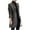 Multicolor, variant on IROINNID Women's Mid-Long Open Front Coat Stand Collar Graphic Prints Long Sleeve Elegant Outerwear Casual Tweed Loose ooo, Brown