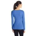 thumbnail image 2 of Women's Tri-Blend Long Sleeve Crewneck T-Shirt, 2 of 2