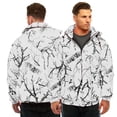 thumbnail image 2 of Trail Crest Men's Insulated and Waterproof Snow Camo Tanker Jacket, 4X, 2 of 8