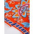 thumbnail image 4 of Linjinx Robe d'Été Décontractée pour Filles avec Collier Imprimé Floral Boho Robe de Plage Jaune&Orange 120, 4 of 6