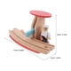 thumbnail image 2 of Wooden Railway Road Block for Kids Play 4Pcs Assorted Color Toy Set, 2 of 5