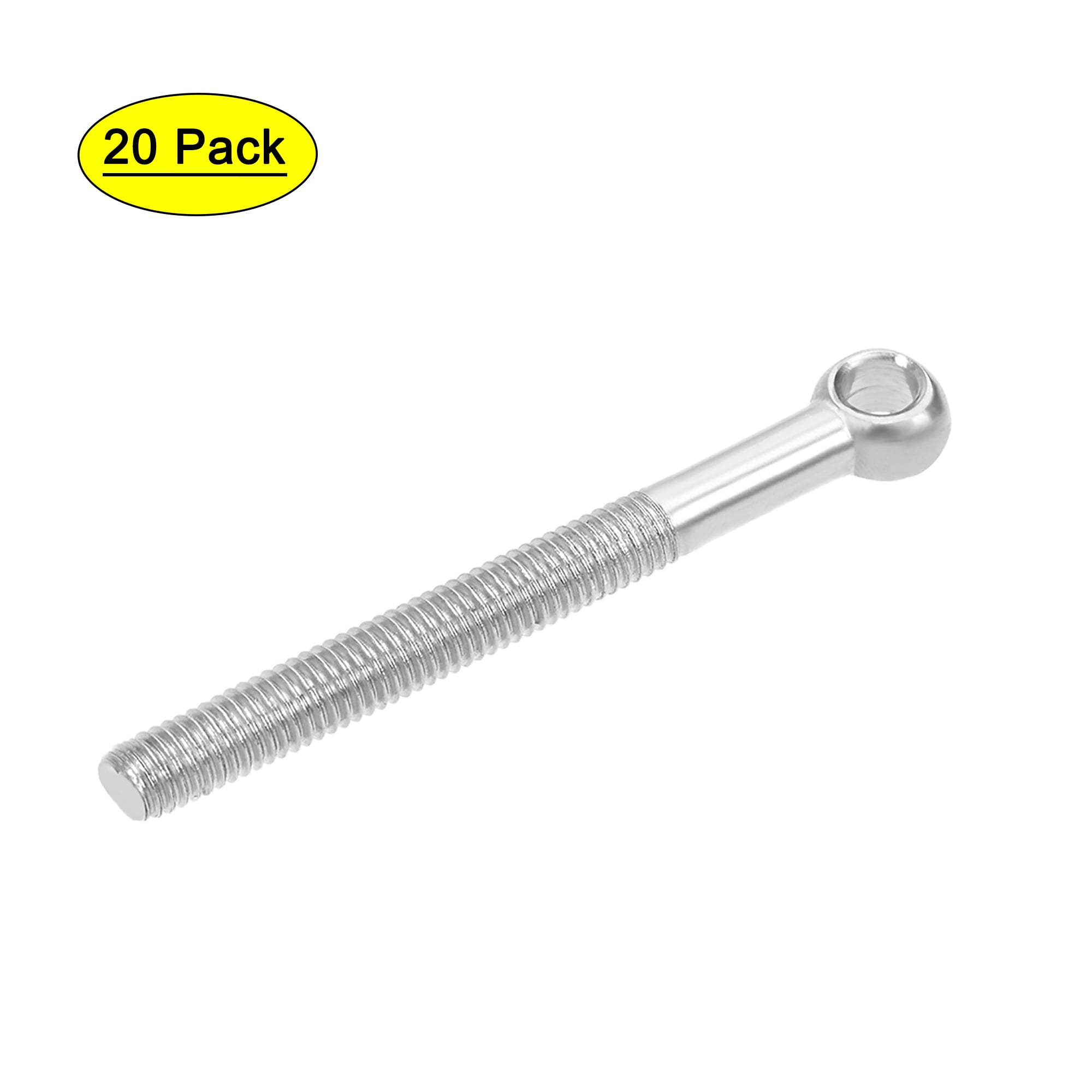Uxcell M5x50mm 304 Stainless Steel Machine Shoulder Lift Eye Bolt
