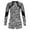 Black White Leopard, variant on Aislor Kids Girls Long Sleeve Mesh Splice Gymnastics Leotards Athletic Ballet Dance Biketard 6-16
