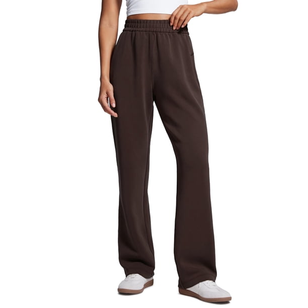 Pantalones Deportivos Casuales CRZ YOGA SoftAura Marrón 76 cm XS