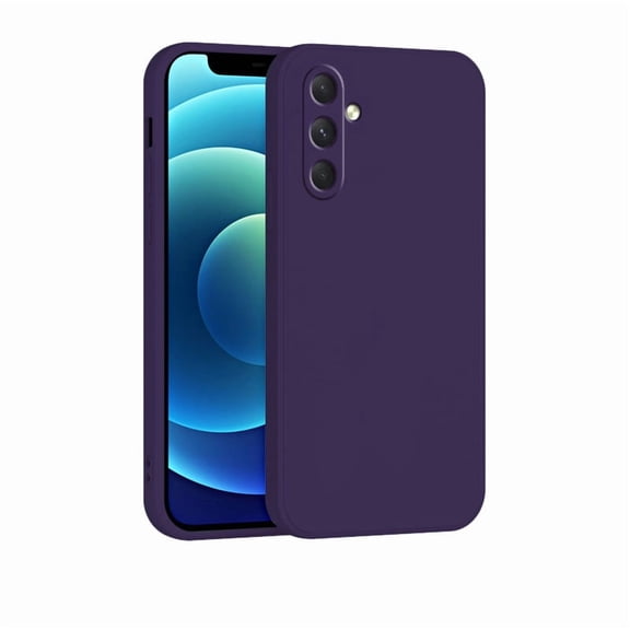 Compatible with Samsung Galaxy A26 5G Silicone Case Solid Color Soft TPU Bumper Shockproof Protective Cover
