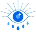 thumbnail image 3 of CafePress - Evil Eye, Spiritual Symbol Of Protection, Greek Cu - Cotton Baseball Jersey, 3/4 Raglan Sleeve Shirt, 3 of 4