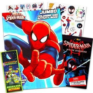 Marvel Spider-Man Coloring Book - Spider-Man Coloring Activity Book for  Boys and Girls - Arts and Crafts Activity Coloring for Kids Birthday and