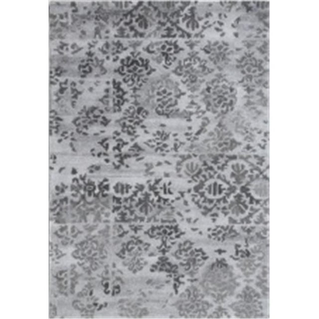 Dynamic Rugs PO247814900 Posh Rugs, Grey - 2 x 4 in.