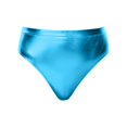 thumbnail image 4 of Women's High Waisted Metallic Booty Shorts,Rave Dancing Hot Pants,Clubwear with Elastic Waist for Summer Parties, 4 of 6
