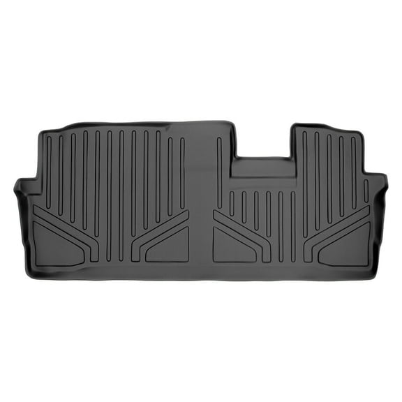 SMARTLINER Custom Fit Floor Mats 3rd Row Liner Black Compatible With 2009-2015 Honda Pilot