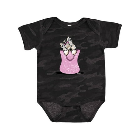 

Inktastic Little Bag Lady Boys or Girls Baby Bodysuit