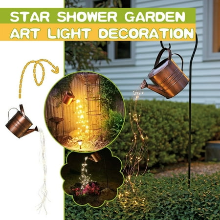 

Summer Savings 2023! WJSXC Home Decor Clearance Star-Shower Garden Art Light Decoration Garden Stake Lights Waterfall-Lamp Decor Multicolor