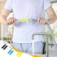 thumbnail image 1 of Xihbxyly Limpiador de Pipas con Cepillo Largo, Diseño Flexible de Acero Inoxidable, 78,74 Pulgadas de Largo, Cerdas Giratorias para Facilitar La Limpieza de Esquinas, Multifuncional para Acuarios, Co, 1 of 7