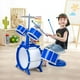 thumbnail image 2 of Costway Juego De Batería Para Niños Pequeños, Batería Con Platillo, 2 Baquetas, Atril Y Pedal, Instrumento Musical De Percusión De Juguete Con Taburete, Regalo Ideal Para Niños Mayores De 3 Años, 2 of 5