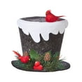 thumbnail image 1 of Raz Imports Mister Snowman 9" Top Hat with Snow, 1 of 1