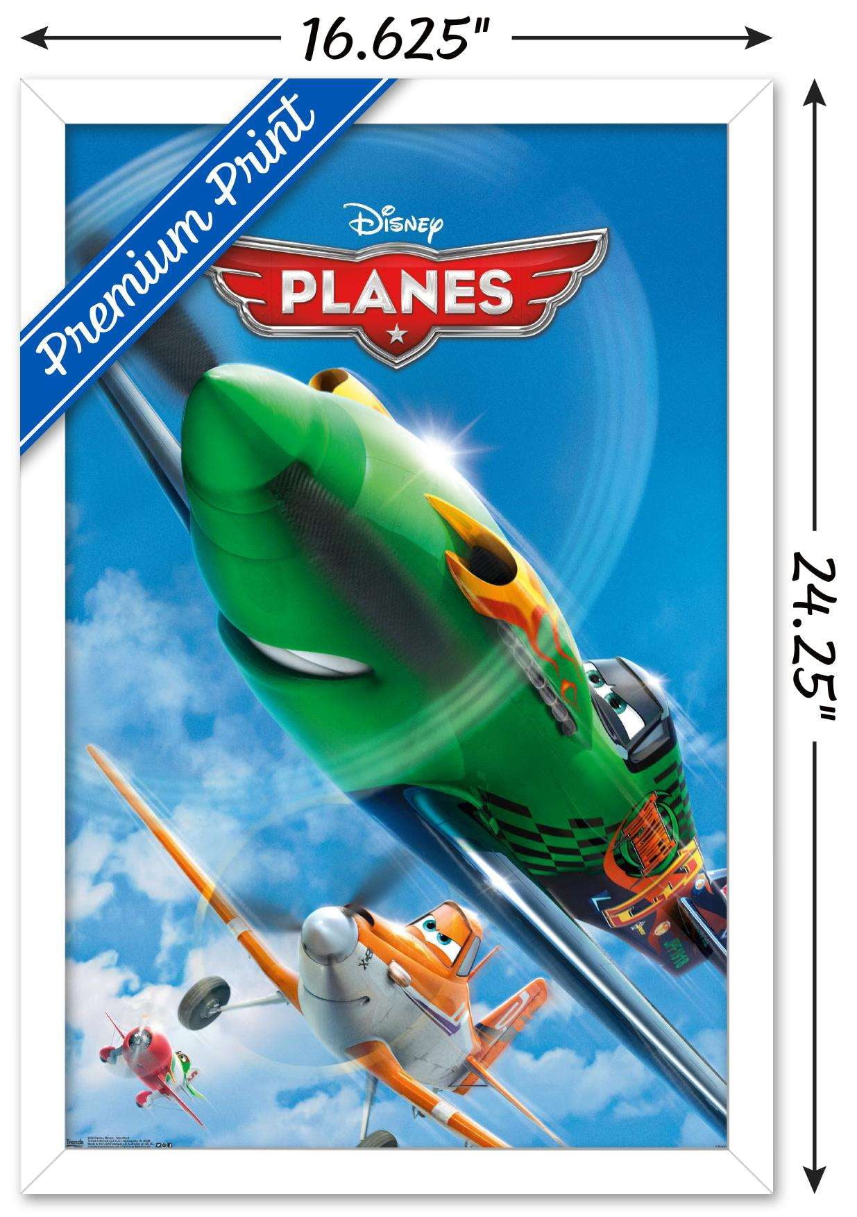 Disney Planes - One Sheet Wall Poster, 14.725" x 22.375", Framed